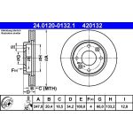 Bremsscheibe 24.0120-0132.1