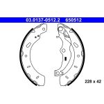 Bremsbackensatz 03.0137-0512.2
