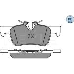 Bremsbelagsatz, Scheibenbremse 025 253 3116/PD