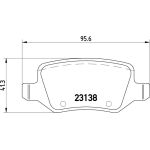 Brembo P 50 058 Bremsbelagsatz, Scheibenbremse PRIME LINE Brembo P 50 058 Bremsbelagsatz, Scheibenbremse PRIME LINE