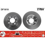 TRW DF1810 Bremsscheibe