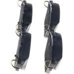 BOSCH 0 986 494 805 Bremsbeläge Low-Metallic, mit Anti-Quietsch-Blech