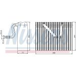 Verdampfer, Klimaanlage 92183 Verdampfer, Klimaanlage 92183