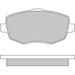 Metzger 1170633 Bremsbelagsatz, Scheibenbremse