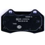 Hella 8DB 355 021-621 Bremsbelagsatz, Scheibenbremse