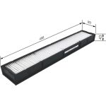 BOSCH 1 987 435 060 Innenraumfilter BOSCH 1 987 435 060 Innenraumfilter