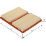 BOSCH F 026 400 611 Luftfilter BOSCH F 026 400 611 Luftfilter