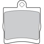 Bremsbelagsatz, Scheibenbremse 598444