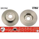 Bremsscheibe DF2762 Bremsscheibe DF2762
