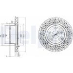 Delphi BG3828 Bremsscheibe