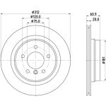Bremsscheibe 8DD 355 106-771