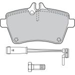 Valeo 598704 Bremsbelagsatz, Scheibenbremse