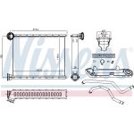 Wärmetauscher, Innenraumheizung 72067 Wärmetauscher, Innenraumheizung 72067