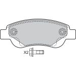 Valeo 598718 Bremsbelagsatz, Scheibenbremse Valeo 598718 Bremsbelagsatz, Scheibenbremse