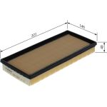BOSCH F 026 400 452 Luftfilter BOSCH F 026 400 452 Luftfilter