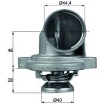 Thermostat, Kühlmittel TI 23 80 Thermostat, Kühlmittel TI 23 80