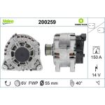 Valeo 200259 Generator CORE-FLEX
