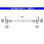 ATE 24.5240-0220.3 Bremsschlauch ATE 24.5240-0220.3 Bremsschlauch