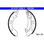 ATE 03.0137-0366.2 Bremsbackensatz ATE 03.0137-0366.2 Bremsbackensatz