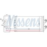 Wärmetauscher, Innenraumheizung 71449 Wärmetauscher, Innenraumheizung 71449