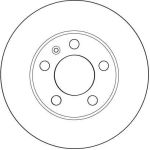 Bremsscheibe DF4137