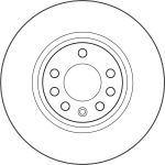 Bremsscheibe DF4475 Bremsscheibe DF4475