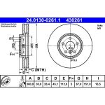Bremsscheibe 24.0130-0261.1