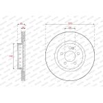 Ferodo DDF2835VC-1 Bremsscheibe PREMIER Ferodo DDF2835VC-1 Bremsscheibe PREMIER