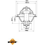 Thermostat, Kühlmittel 725162 Thermostat, Kühlmittel 725162