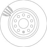 Bremsscheibe DF4754