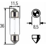Glühlampe, Park-/Positionsleuchte 8GM 002 092-123 Glühlampe, Park-/Positionsleuchte 8GM 002 092-123