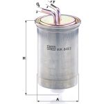 Kraftstofffilter WK 845/3 Kraftstofffilter WK 845/3
