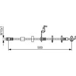 Bremsschlauch 1 987 481 089