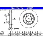 Bremsscheibe 24.0122-0170.1
