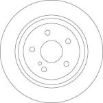 Bremsscheibe DF4437 Bremsscheibe DF4437