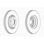 Ferodo DDF1426C-1 Bremsscheibe PREMIER Coat+ disc Ferodo DDF1426C-1 Bremsscheibe PREMIER Coat+ disc
