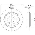 Bremsscheibe 8DD 355 107-091 Bremsscheibe 8DD 355 107-091