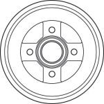 TRW DB4404B Bremstrommel