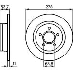 Bremsscheibe 0 986 479 070 Bremsscheibe 0 986 479 070