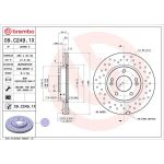 Bremsscheibe 09.C249.1X