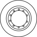 Bremsscheibe DF4329 Bremsscheibe DF4329