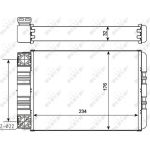 NRF 54274 Wärmetauscher, Innenraumheizung NRF 54274 Wärmetauscher, Innenraumheizung