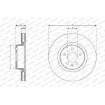 Ferodo DDF3013C-1 Bremsscheibe PREMIER Ferodo DDF3013C-1 Bremsscheibe PREMIER