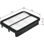 BOSCH 1 457 433 784 Luftfilter BOSCH 1 457 433 784 Luftfilter