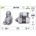 Valeo 201104 Starter CORE-FLEX Valeo 201104 Starter CORE-FLEX