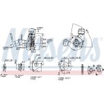 Nissens Turbolader 93136