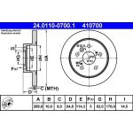 Bremsscheibe 24.0110-0700.1