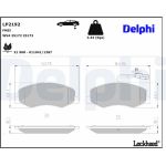 Delphi LP2192 Bremsbelagsatz, Scheibenbremse Delphi LP2192 Bremsbelagsatz, Scheibenbremse