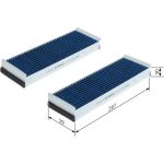 BOSCH 0 986 628 605 Filter, Innenraumluft FILTER+pro