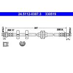Bremsschlauch 24.5112-0387.3 Bremsschlauch 24.5112-0387.3